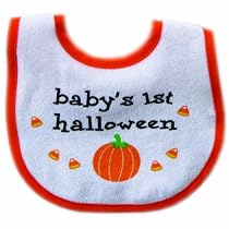 Luvable Friends Halloween Drooler Bib, Baby's First Halloween
From Luvable Friends
