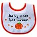 Luvable Friends Halloween Drooler Bib, Baby's First Halloween