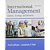 International Management: Culture, Strategy, and Behavior