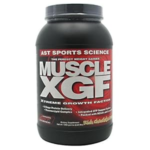 AST - Muscle-XGF Lean Mass Weight Gainer - 2.64 lbs (1200 g)