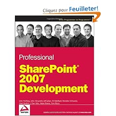 Professional Sharepoint 2007 Development