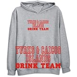 Sweatshirt Heather Gray  Drink Team Turks & Caicos Islands  Country