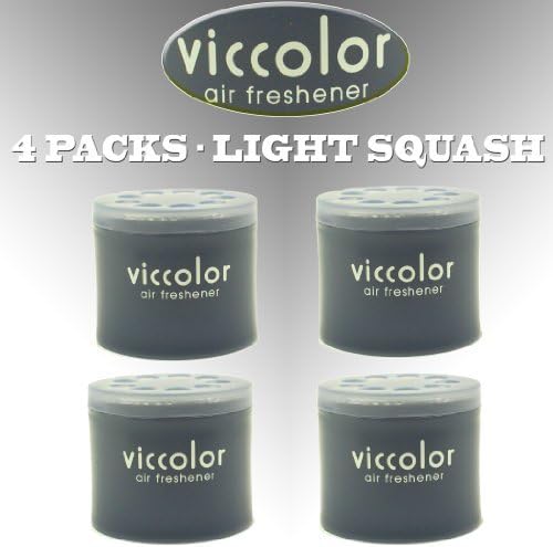 Viccolor Light Squash Air Freshener JDM Genuine Diax Japan - 4 Packs by DIAX VICCOLOR