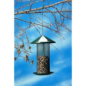 Wildlife World Diamond Wildbird Peanut Feeder F2G - Green