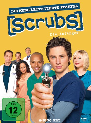 Scrubs: Die Anfänger – Die komplette vierte Staffel (4 DVDs)