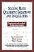 Book Solving Math Quadratic Equations and Inequalities