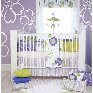 Glenna Jean LuLu 4 Piece Baby Crib Bedding Set