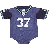 Reebok NFL Equipment Seattle Seahawks #37 Shaun Alexander Blue Infant One-Piece Replica Football Jersey