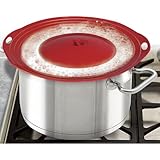 1 X Boil Over Safeguard - Silicone Lid Stops Pots and Pans from Messy Spillovers