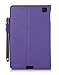 Fire HD 6 2014 Case, roocase Dual View Fire HD 6 Folio Case Cover with Stand [Supports Auto Sleep/Wake Feature] for Amazon Fire HD 6 2014, Purple