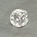 Translucent 16mm d6 Clear/white Pipped Dice
