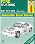 Ford Mustang, 1994 Thru 1997, All Models