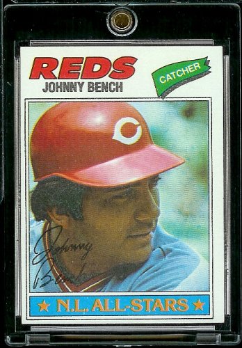 1977 Topps # 70 Johnny Bench Cincinnati Reds Baseball Card