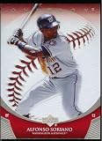 2006 Upper Deck Ovation Alfonso Soriano Washington Nationals Baseball Card #46 - Mint Condition - In Protective Display Case!