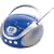 Coby CX-CD241 Portable CD Player with AM/FM Stereo Tuner, Blue