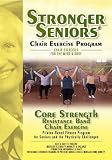Stronger Seniors Core Strength DVD-Resistance Band Exercise Program developed by Anne Burnell, Instructor at the Rehabilitation Institute of Chicago. Gentle Exercises for Arthritis, Osteoporosis and Parkinsons. Resistance Band included