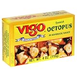 Vigo Octopus Marinade, 4-Ounce Cans (Pack of 10)