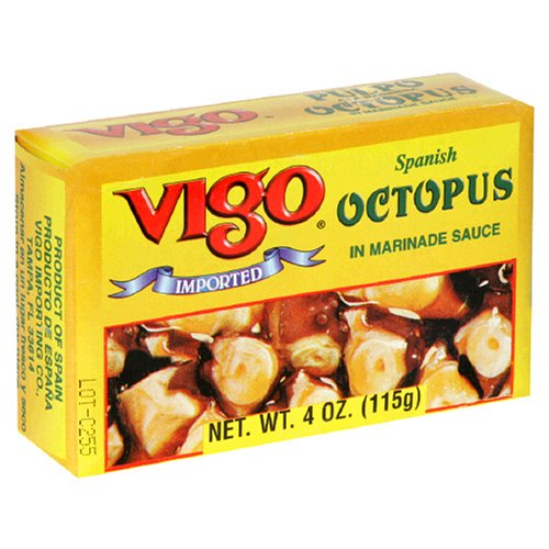 Vigo Octopus Marinade, 4-Ounce Cans (Pack of 10) by Vigo