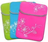 13.3 inch Blossom Floral Neoprene Netbook Laptop Sleeve Slip Case Pouch Bag for Macbook, Acer, ASUS, Dell, HP