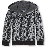 THE CHILDREN'S PLACE(ザ・チルドレンズプレイス) ジオトライアングルプリントフェイクシェルパジップアップフード アウターパーカー 4歳【並行輸入】