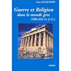 Guerre et religion dans le monde grec, 490-322 avant J.-C.
