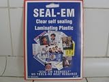 SEAL-EM Clear Self Sealing Laminating Plastic