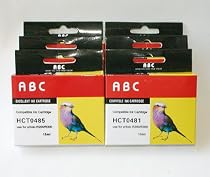 54 ink 9 sets for Epson R200 R220 R300 R300M R320 R340 RX500 RX600 RX620. 9 full set. Total 54 packs