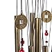 YESURPRISE Large Wind Chime Yard Garden Outdoor Noisemaker Home Decoration Windchime Bells Pavilion Copper Coin