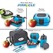 Pinnacle High Quality Thermal Leakproof Lunch Box - Durable Insulated Lunch Containers for Adults and Kids ~ Set of 2 ~ 16 Oz. ~ Yellow and Green ~ Fresh 'n' Go