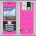 Blackberry 8100 Pearl pink hearts Skin 31042