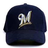 MLB Milwaukee Brewers Fiber Optic Adjustable Hat
