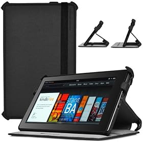 CaseCrown Ace Flip Case (Black Smoke) for Amazon Kindle Fire: Electronics