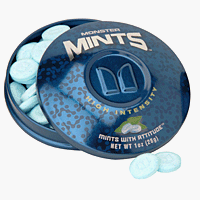 Monster Cable Monster Mints - High Intensity - Peppermint - Large Tin