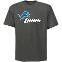 Detroit Lions "Heart & Soul II" Charcoal Gray T-Shirt