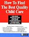 How to Find the Best Quality Child Care