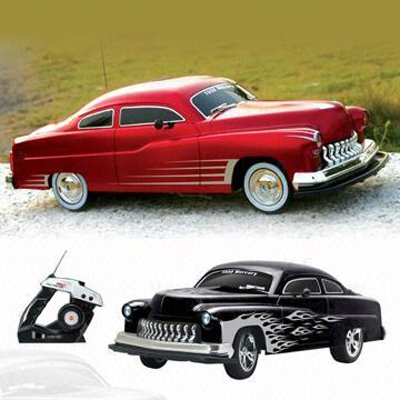 518BOJEzbOL RC Electric Car 1950 Mercury Coupe 1:10 Scale