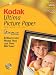 Kodak 8456147 Ultima Picture Paper, Satin, 8.5inx11in, 15 Sheets