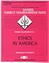 DSST Ethics in America (Dantes Series) (Dantes Series : No. 58)