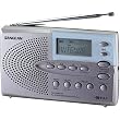 Sangean DT-220A AM/FM Stereo Pocket Size Radio with Self-Storage Headphones