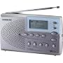 Sangean DT-220A AM/FM Stereo Pocket Size Radio with Self-Storage Headphones
