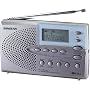 Sangean DT-220V AM/FM Stereo Pocket Size Radio with Self-Storage Headphones