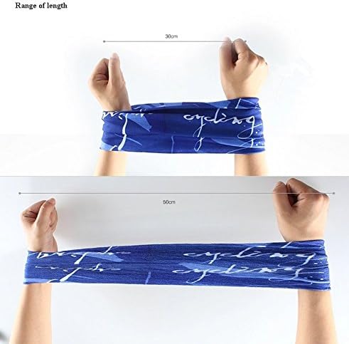 Fashion Multi-functions Styles Headband Elastic Silk Scarf Face Mask (5)
