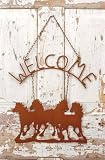 SohoDecor Great Outdoors Welcome Signs-Wild Mustangs