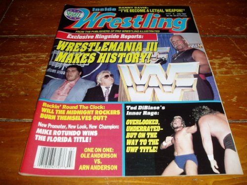 Inside Wrestling Magazine July 1987 Issue, by Stu Saks