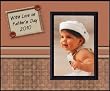 Fathers Day 2010 Plaid - Picture Frame Gift