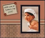 Fathers Day 2010 Plaid - Picture Frame Gift