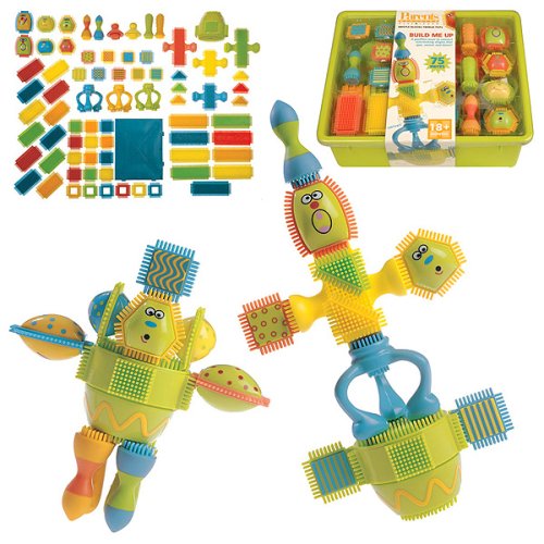 Childrens Toyshop  Toys : Bristle Blocks Twirl Tots in Bin