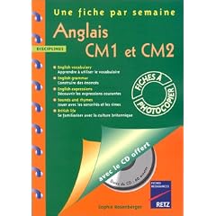 Anglais CM1-CM2. 36 fiches � photocopier