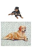 Rottweiler Glass Cutting Board
