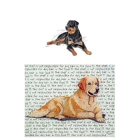 Rottweiler Glass Cutting Board